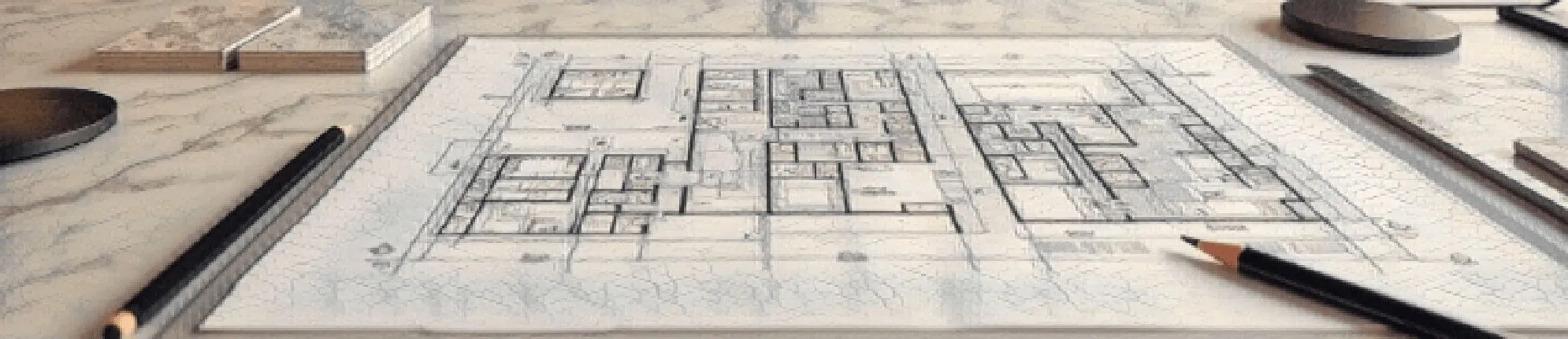 Аркуш дизайн-проекту з кресленнями квартири