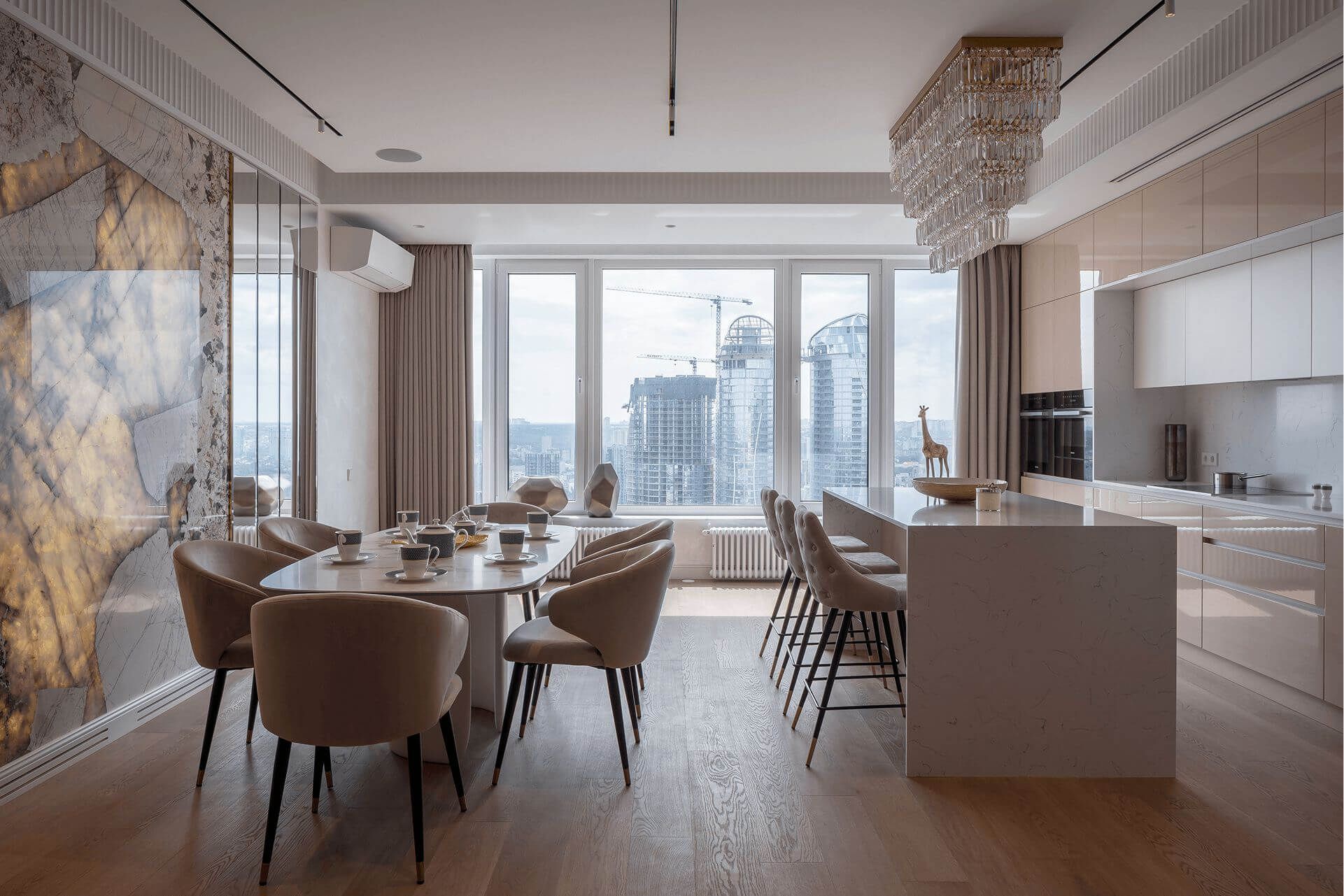 Ремонт 3-кімнатної квартири на Печерську (Київ)